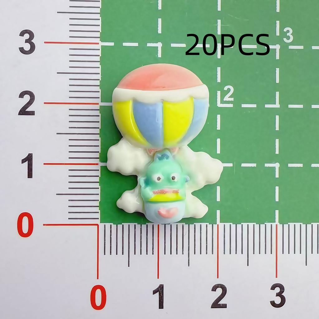 10/20PCS Bumper Car Series Resin Accessories DIY Phone Case Cream Glue Hair Clip Patch