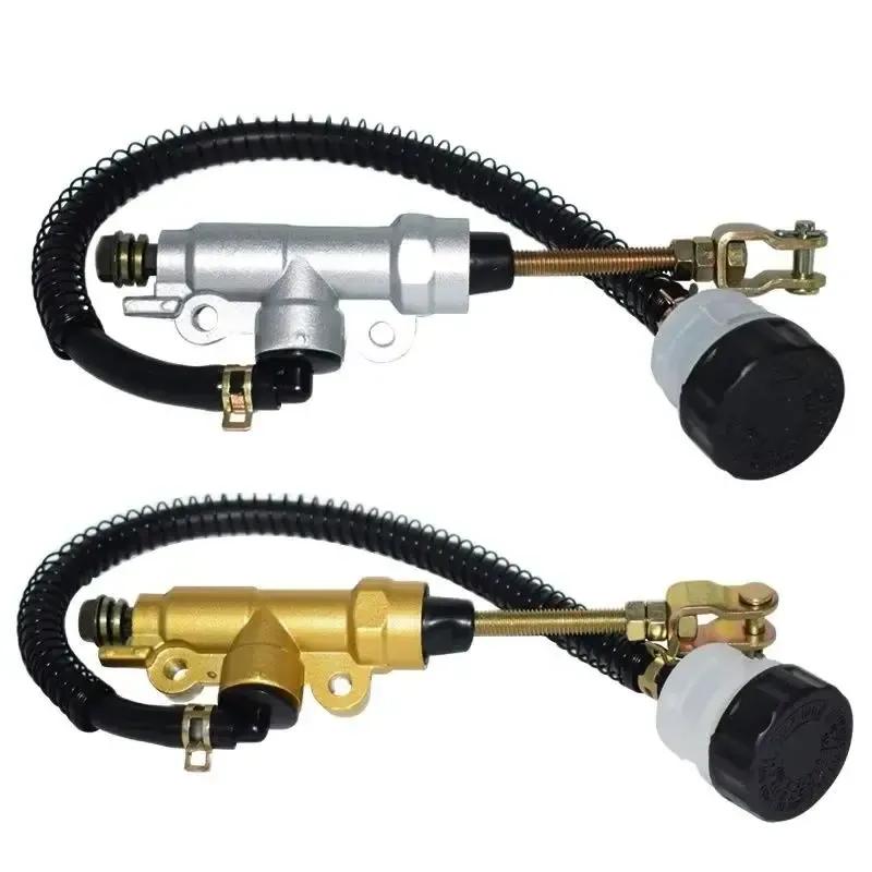 10MM Motorcycle Rear Brake Master Cylinder Pump for Honda CR80 CR85 CR125 CR250 CR500 87-07 Motorcycle ATV Dirt Pit Bike