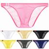 Low Rise Briefs Underwear Solid Bulge Pouch Plus Size Men Male Underpants
