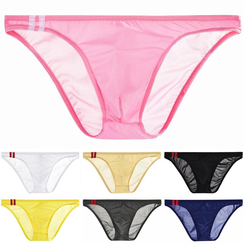 Low Rise Briefs Underwear Solid Bulge Pouch Plus Size Men Male Underpants
