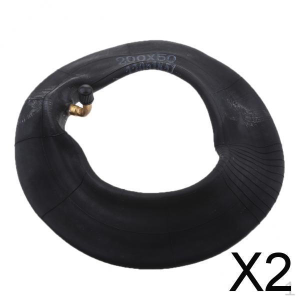 

2x 200X50 8X2 Шина Камера Черная для Карманного Велосипеда Бензинового Скутера