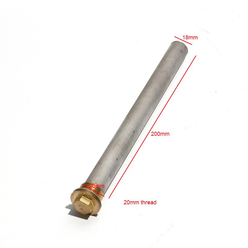 Electric Magnesium Anode Rod 18mm/20mm for Sewage Descaling Heating Element Accessories In-Line Type
