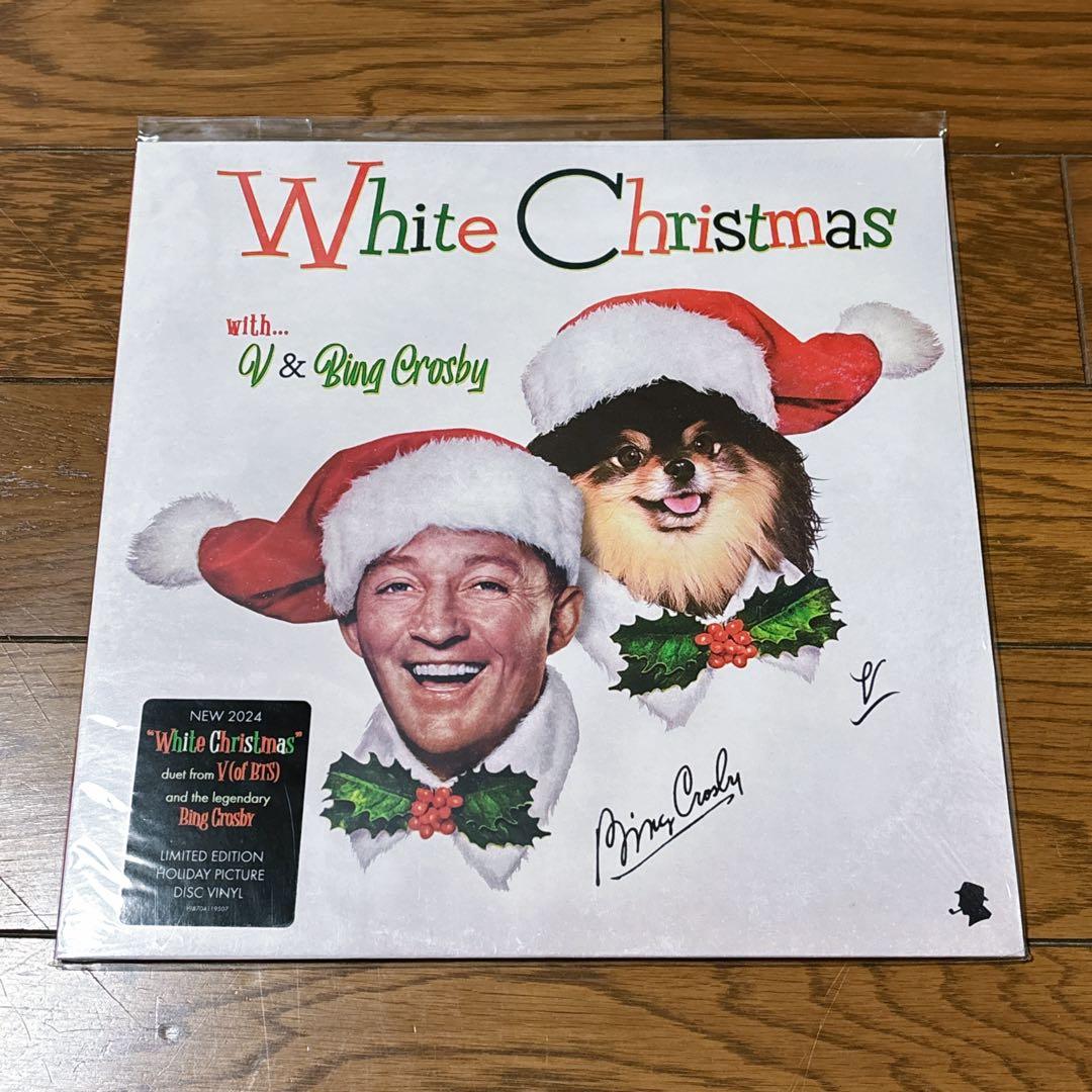 

[USED] BTS V Tae White Christmas LP Record