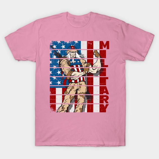 T Shirt Women Uncle Sam Military Strength Usa Harajuku Print Kawaii Tshirt Summer Short Sleeve Female T-Shirt Top Tee