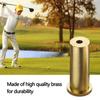 Golf Brass Shaft Tip Plug Swing Weight Golf Club Weight for Golf Sports Golf Brass Tip Plug Weights Golf Brass Plug Weights