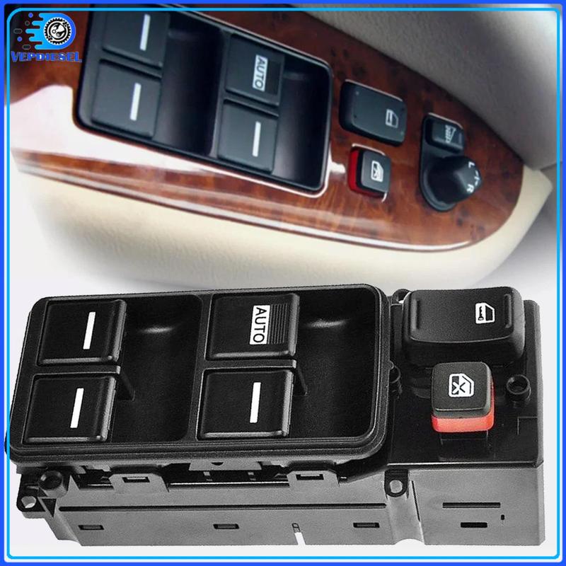 

35750SDAH12 35750-SDA-H12 New Master Power Window Door Control Switch Driver Left for Honda Accord DX Sedan 4-Door 2003-2007