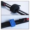 5Pcs Fishing Rod Tie Holder Strap Outdoor Fishing Rod Carry Strap Adjusted Tackle Holder Hook Tie