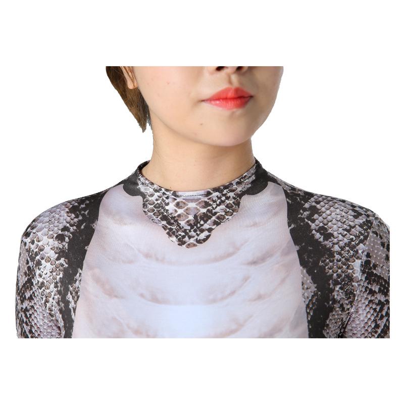 Hongbo Green Python Bodysuit: Animal Cosplay Series - Halloween Role-Playing Costume