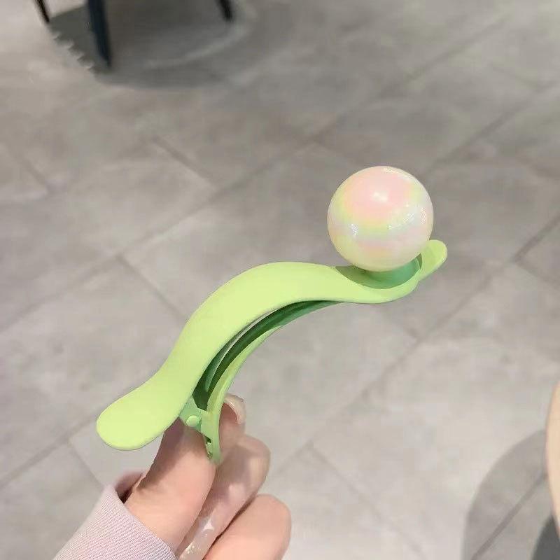Fashion Bow, Duckbill Clip, Small Fresh Hairpin, Headgear, High-End Hairpin, Bangs, Side Clip.