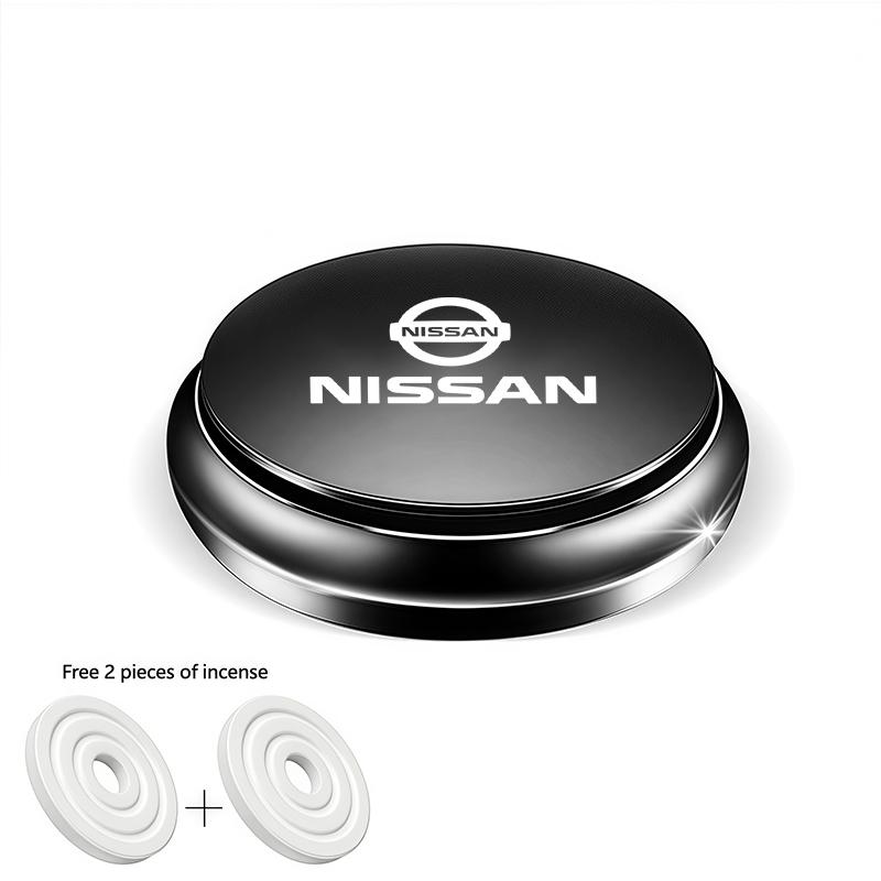 For Nissan MBQ1Tire Valve Cap Car Air Freshener Solid Perfume Rotating Aromatherapy Decor For Nissan Qashqai J11 J12 Teana Sylphy N7 Note Juke