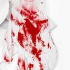 Ghostly Halloween Cosplay Bloodstain Print Gloves for Bone Chilling Style