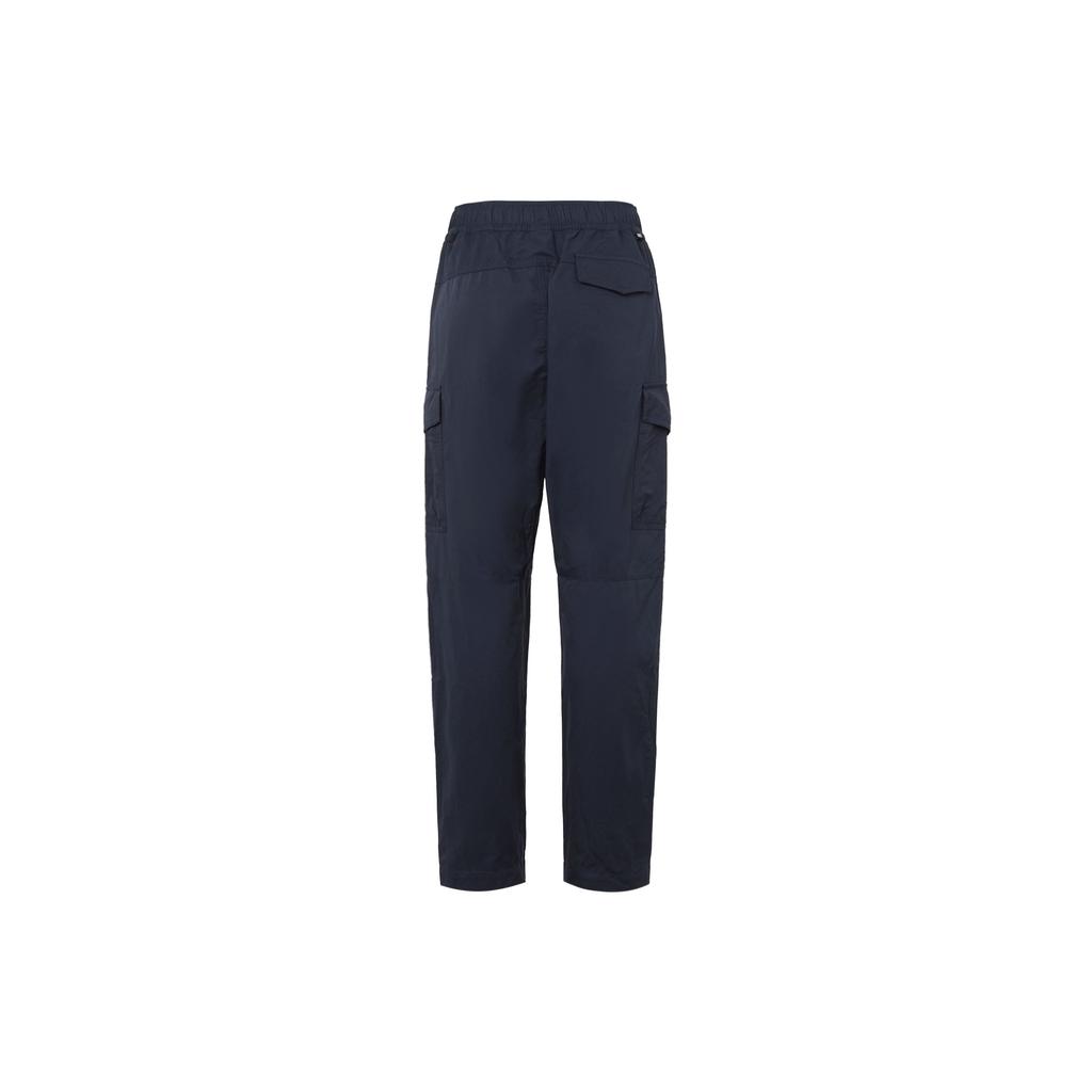Nike Sportswear Logo Embroidered Straight Leg High Waist Sports Pants Men Bottoms Blue DD5207-410