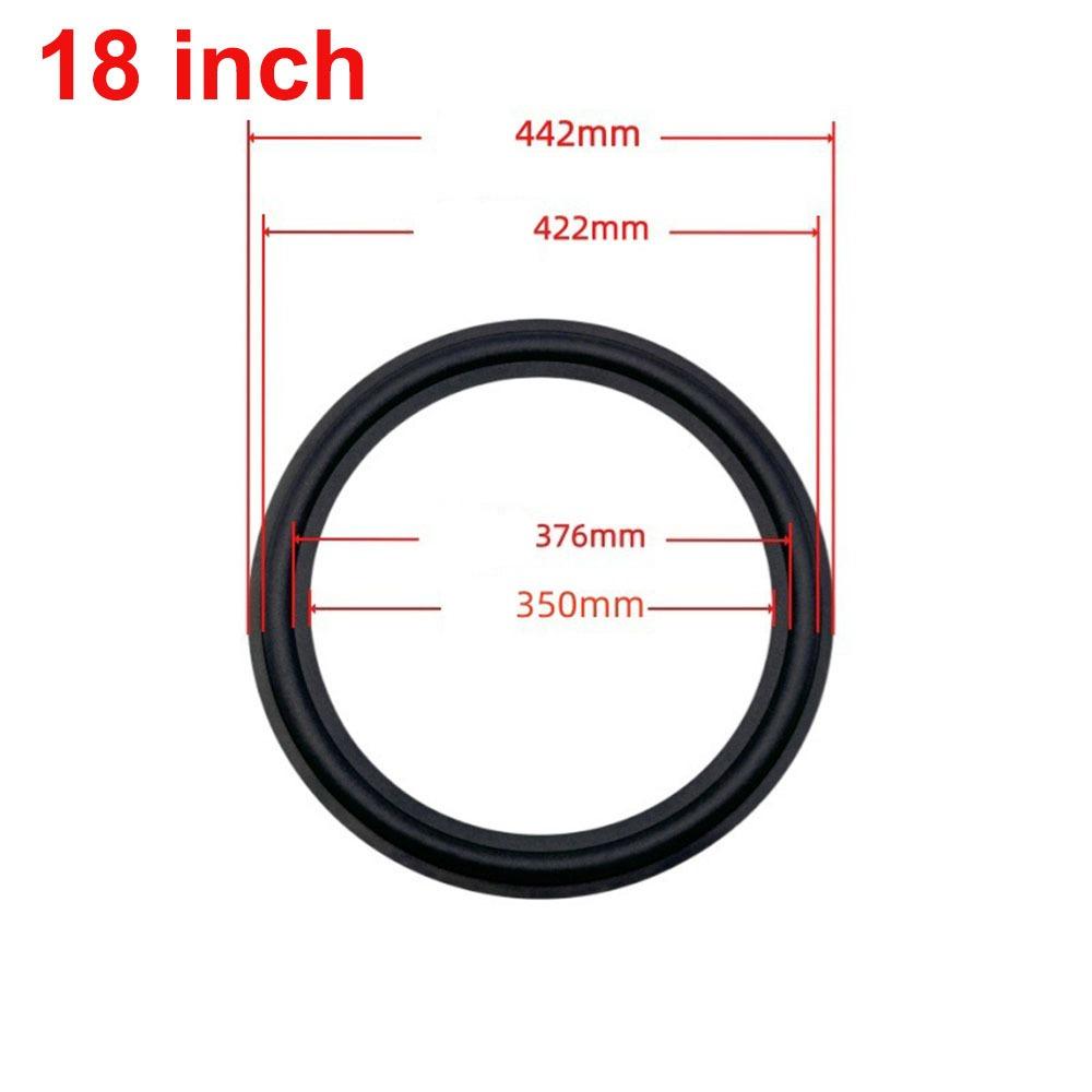 Round Shape Speaker Edge Surround Flexible Speaker Repair Ring  Woofer Replacement