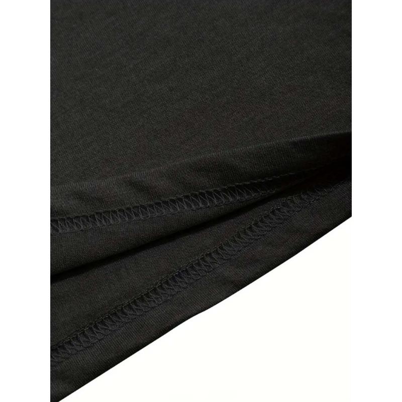Black White Unique Clothes T-Shirt Short Sleeve for Restaurant Wear, Durable Fabric with Heart Design, Comfortable Fit for Daily Use,