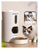 Extended Warranty Available Health Automatic Pet Feeder with 3MP Smartphone Cat Dog Night Large Transparent iPhone Health Power Motion Push SD Card