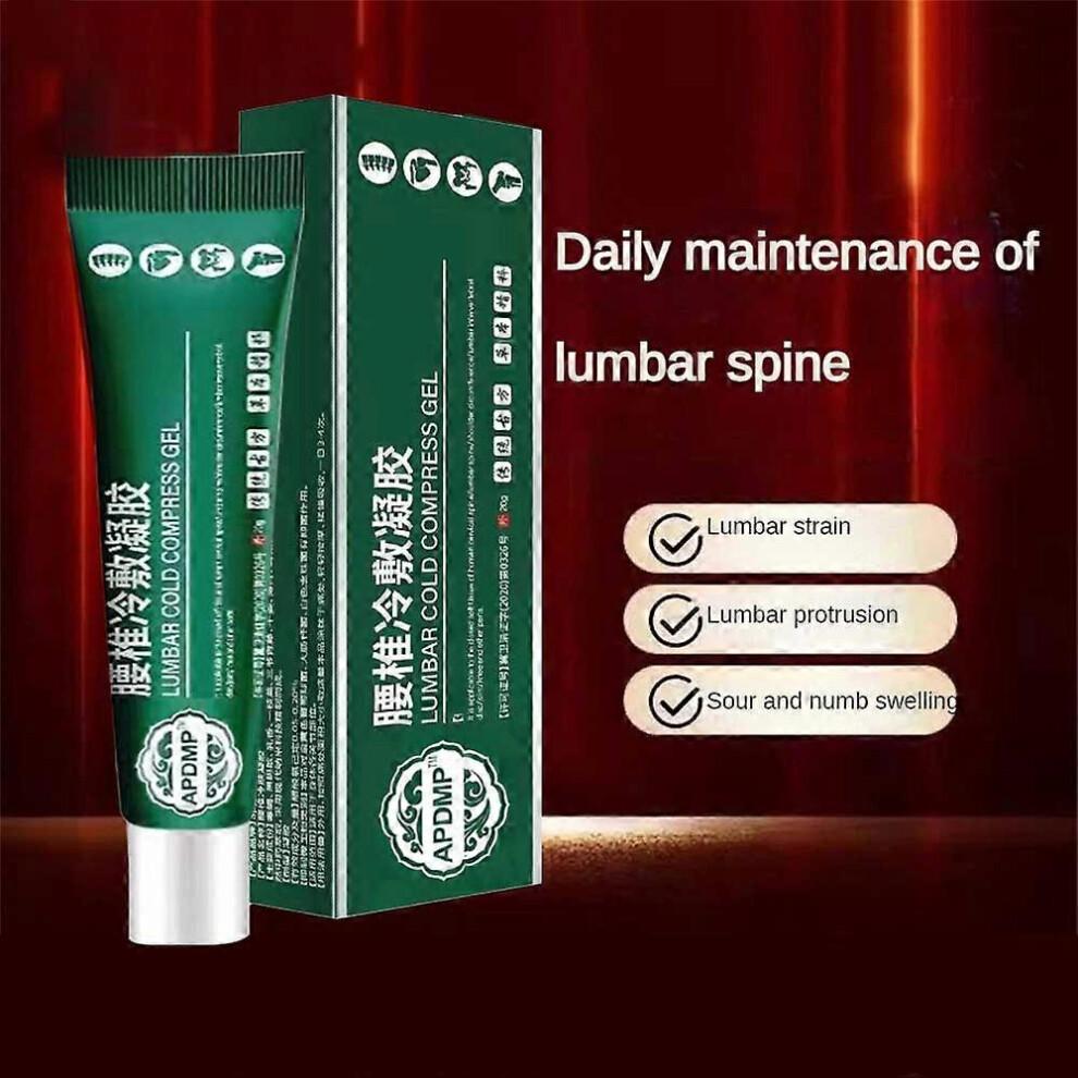 2X Lumbar Type Cold Compress Gel Lumbar Spine Knee Pain Gel Health Massage reliving Lumbar Pain Periarthritis Joint
