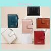 Baellerry Womens Short Pu Card Holder With Stone Pattern And Secure Zipper Closure For Daily Use
