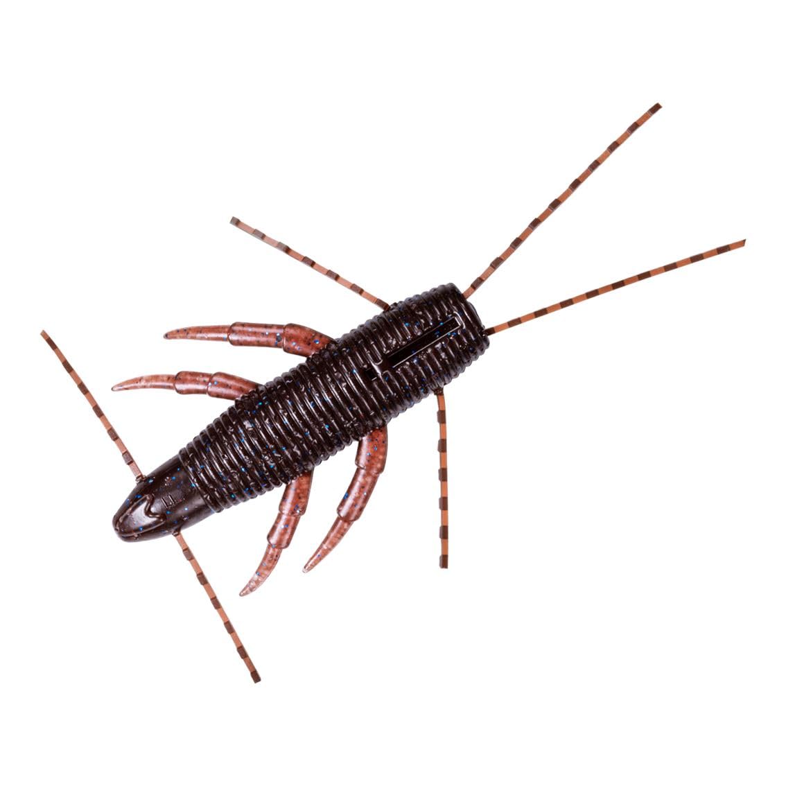 Daiwa Bass Worm STEEZ Bramo Scuppernong Blue Flake (DAIWA) 2.4