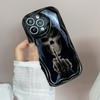 LZ13 Death Prayer Grim Reaper Skull Clear Soft Wave Phone Cases for iPhone 15 13 Pro Max 12 mini 14 8 Plus XS Max XR 6 Protection Back Cover