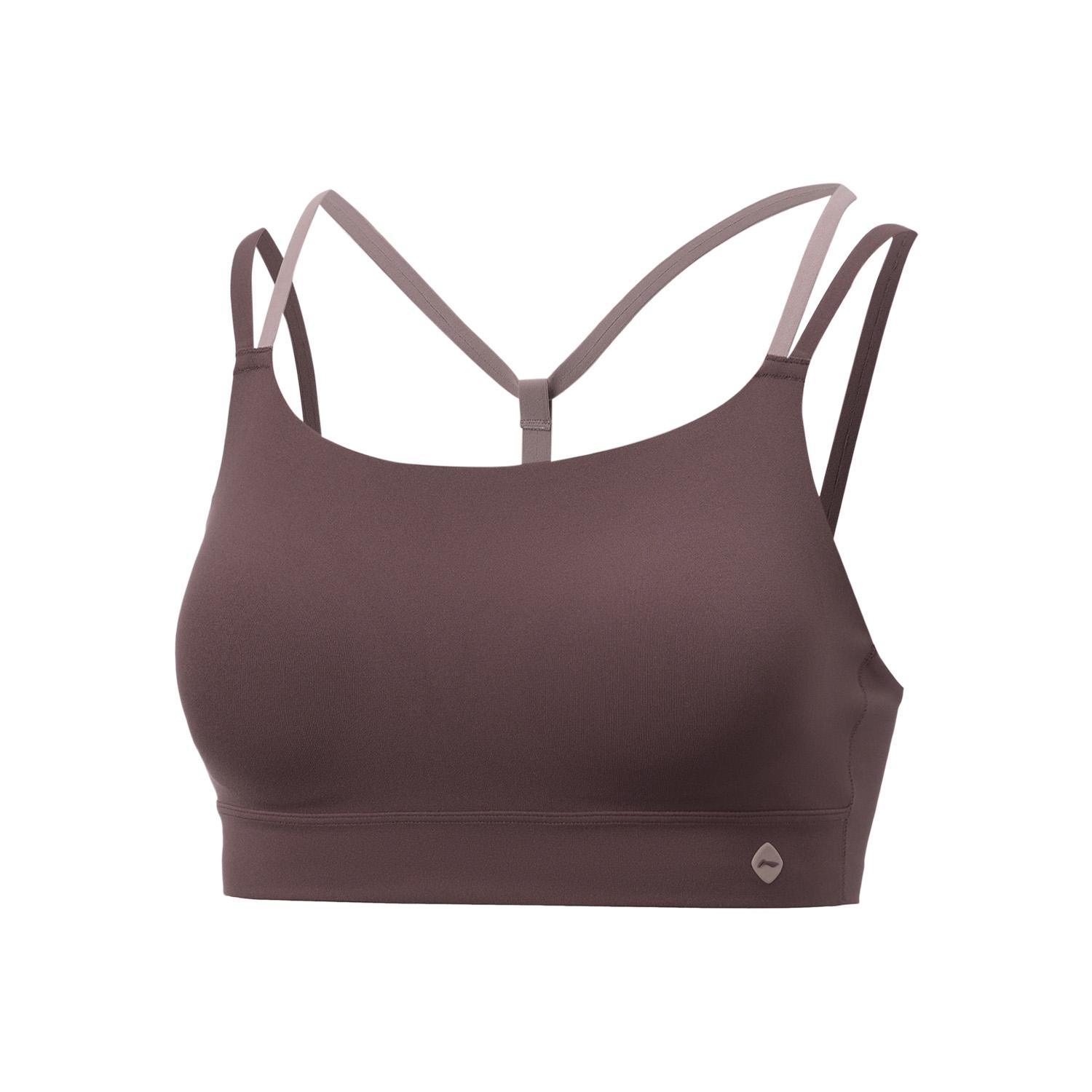 Li-Ning Fitness Series Casual Soft Versatile Comfortable Fashion Sports Bra Women underwear AUBW022-5 S