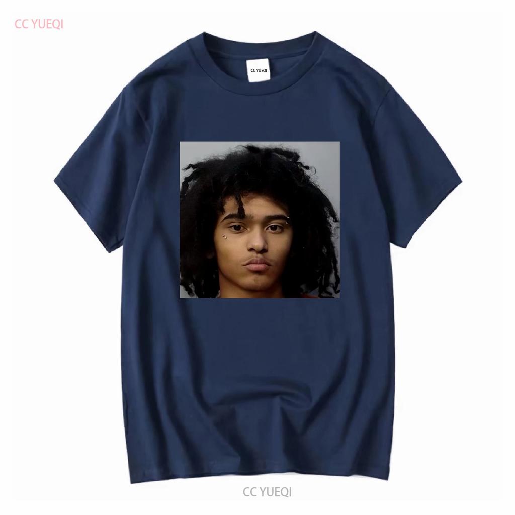 Jaydes Mugshot T Shirt Underground Rap Evvls Minimalist For Fans Jayden Yen Dumont long or short sleeves vintage Washed