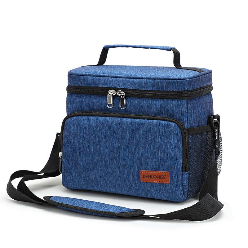 New Insulated Lunch Bag Large Capacity Portable Outdoor Lunch Bag Handheld Office Worker Lunch Bag