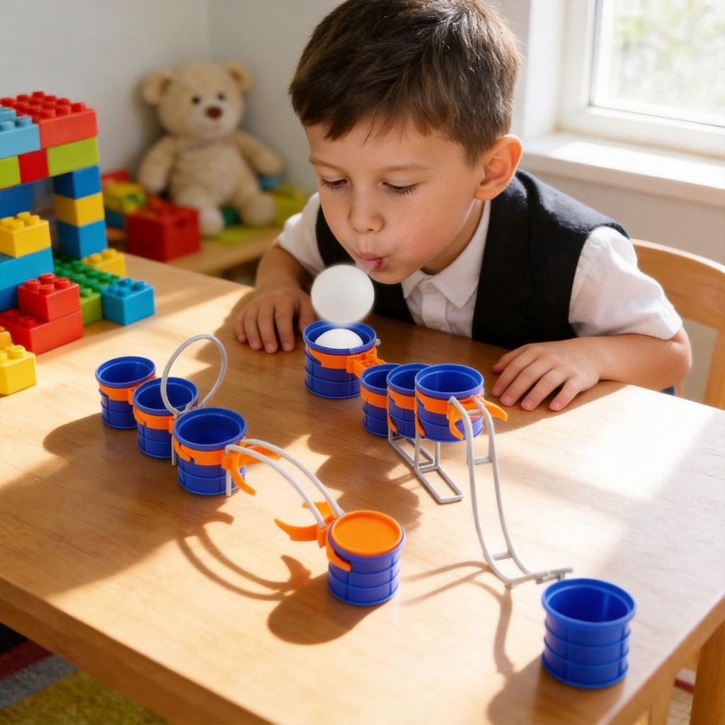 Children Magnetic Ball Track Puzzle Game For Early Education And Brain Development