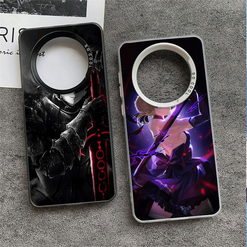 Étui de téléphone souple Fate Zero Stay Night Saber pour Xiaomi Redmi Note 13 14 15 Pro Plus 12S 12 11S 11 11T 10S 10 Housse antichoc Bac
