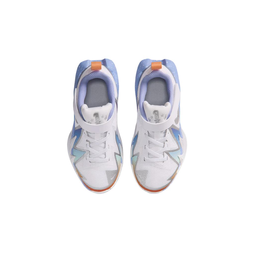 Nike S.T. Dynamite PS White Light Thistle Kids Sneakers Orange-Frost Metallic-Silver IR7582-105