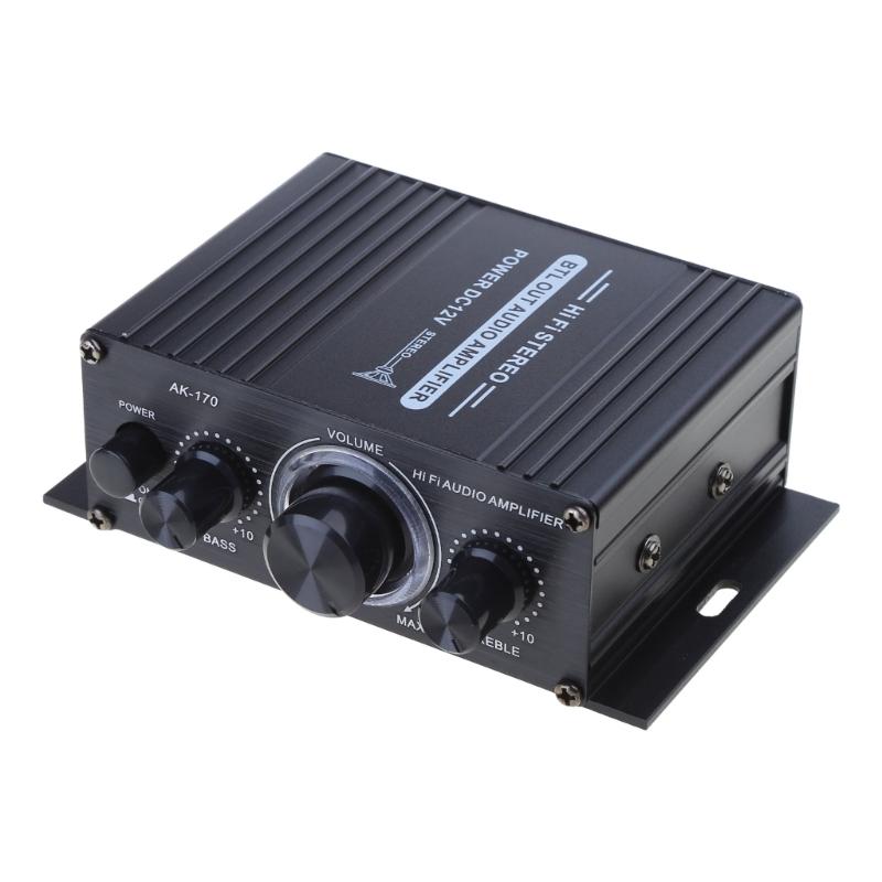 

Усилитель мощности 20 Вт+20 Вт Hi-Fi стереоусилитель 2-канальный стереоусилитель для пассивных колонок Настольный домашний кинотеатр A