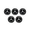 CQY1 5/10Pcs 14MM Car Key Shell Emblem Sticker Auto Remote Accessories For Mercedes Benz AMG W203 W206 W220 W205 W211 W212 W201 W168