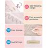 Double-sided Jewelry Storage Box for Earrings, Necklaces, Can Be Hung On Wardrobes, Walls, Doors, 1 Piece, Pink Less