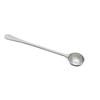 Stainless Steel Olive Strainer Spoon with Drain Hole Olive Scoop Jam Slotted Spoon Long Handle Pickle Spoons Meatball