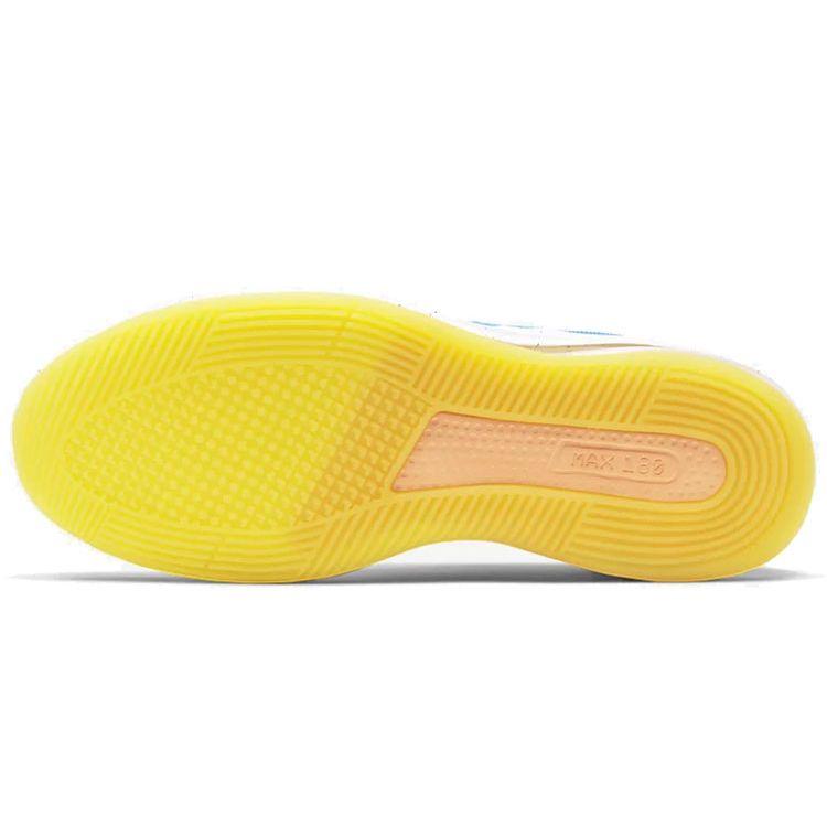 Nike Air Force Max Low Fashion Versatile Non-Slip Lightweight Low-Top Basketball Shoes Men Sneaker Blue Yellow BV0652-400