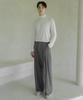 ESN Half Turtleneck Knit T-Shirt Cream