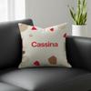 Brand Cassina Cushion Cover Natural Linen Pillowcase Set AllinOne Decor for Sofa Bedroom  Chair