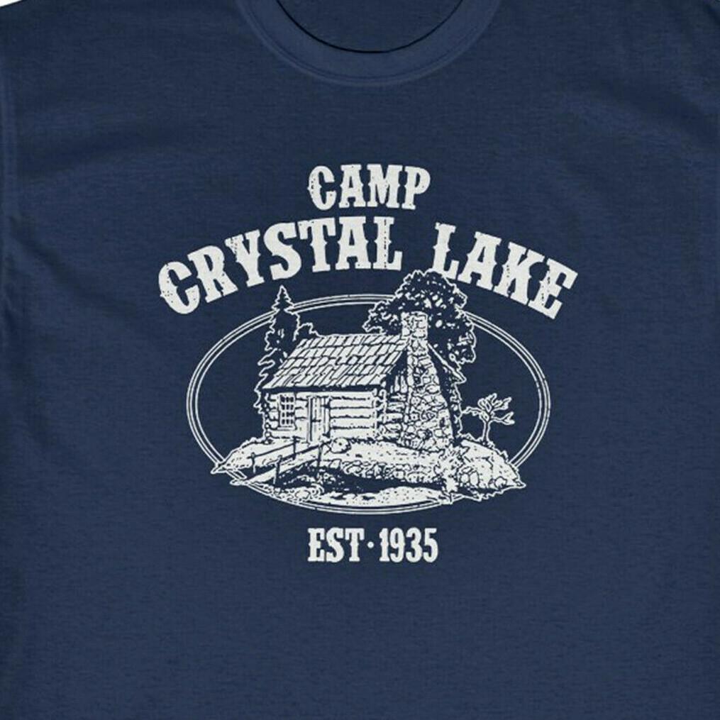 CAMP CRYSTAL LAKE T-Shirt Friday the 13th Halloween Voorhees XL