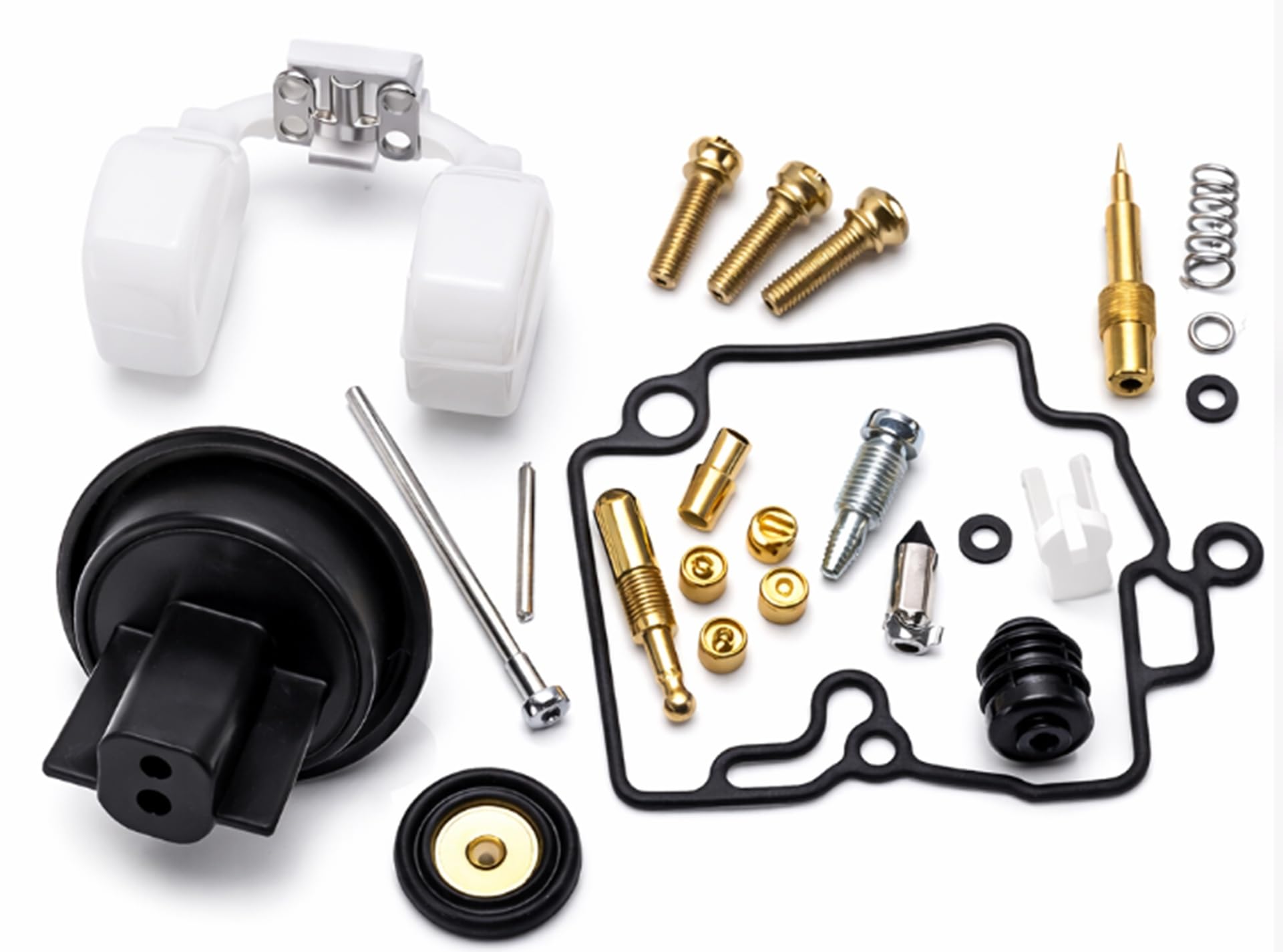 

Yamaha Cygnus X 125 Carburetor Repair Kit SE12J 5UA 5TY CVK24 Motorcycle Repair Kit Overhaul Kit Full Set for One Unit Universal Aftermarket Part