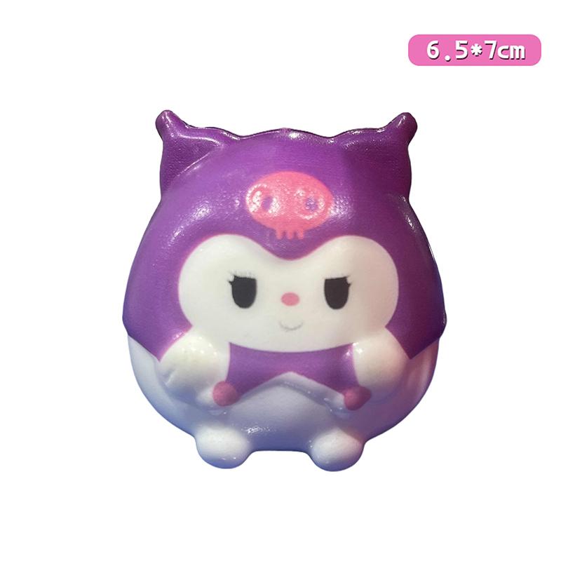 

Cute Melody Decompression Sanrio Kuromi Cinnamoroll Stress Relief Squishy Anime Cartoon Children S Hand Pinch Stress Relief Toy