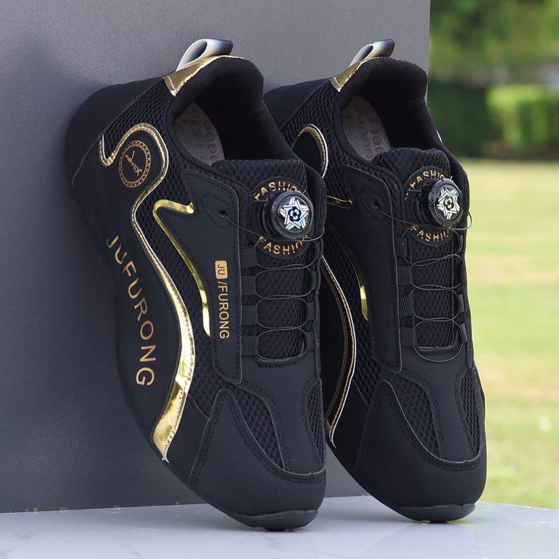 Domestic brand shoes men's 2024 summer new mesh breathable thin casual sports running dad shoes versatile
