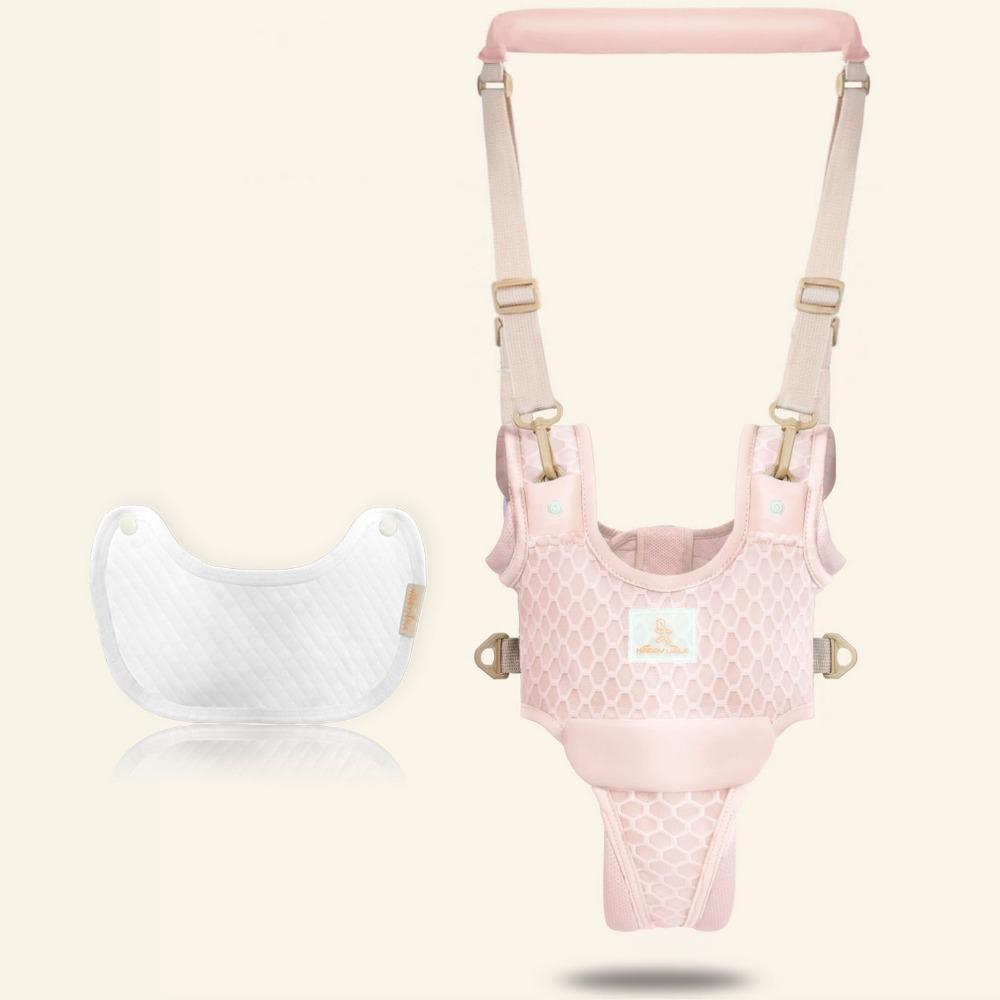 

Anti-fall Baby Harness Removable Baby Walking Trainer Belt Portable Baby Walker Kids рожевий