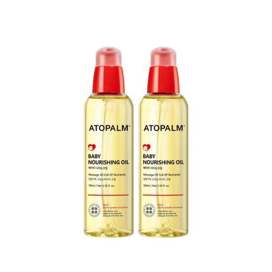 ATOPALM Baby Nourishing Oil Deep Moisturizing & Skin Barrier Care 100ml x 2