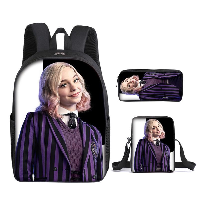 Mochila Escolar para Primaria Bolso Estuche Set de Tres Piezas
