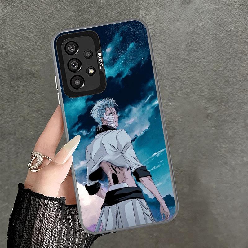 Bleach Grimmjow 6 Soft Phone Case for Samsung A17 A16 A15 A14 A13 A57 A56 A55 A54 A53 A37 A36 A35 A34 A33 A26 A25 A24 A23 A52