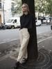 ANOETIC Corduroy Straight Pants_Ivory