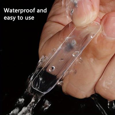 60 Sheets/Box Multipurpose Transparent Double-sided 60 Pcs Reusable Washable Waterproof Double Sided Adhesive Tape