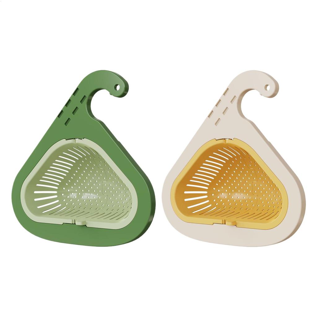 Sink Strainer Basket Hanging Sink Draining Basket Openable Bottom Cover Detachable Kitchen Garbage Filter Food Residues Filter