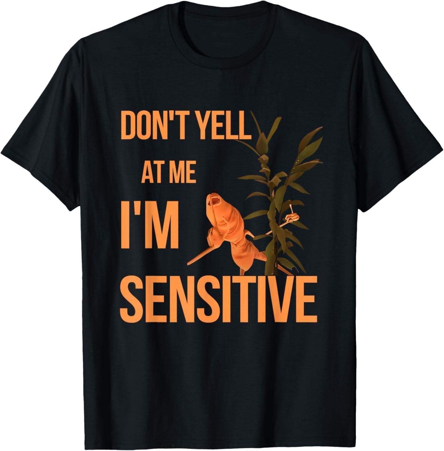 Worm Don_t Yell at Me Unisex T-Shirt L