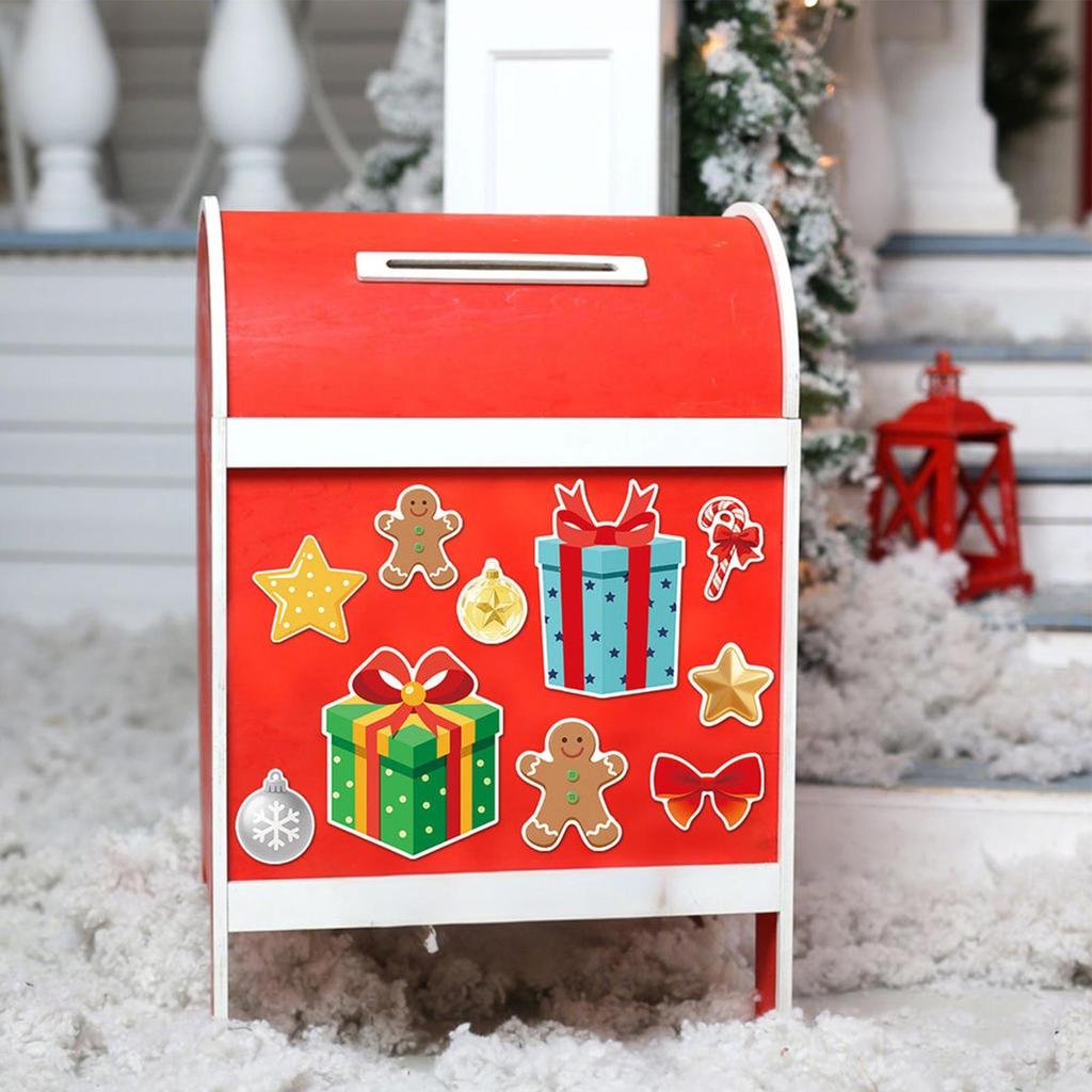 Magnetic Christmas Tree For Fridge Funny Holiday Winter Stickers Magnetic Christmas Decorations For Whiteboard Kitchen Cabinet