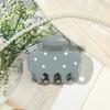 huaqianguhh Hair Claw for Women, Small Size Back Head Clip, Dot Print Shower Claw, Korean Style Accessory Thin